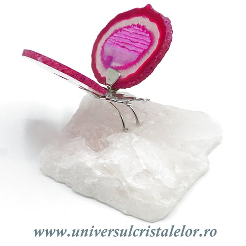 Fluture agat unicat m05