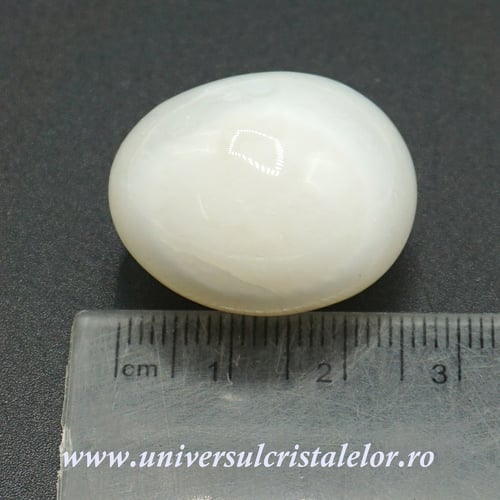 Agat alb piatra rulata