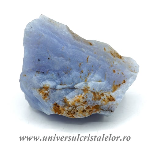 Agat albastru dantela mineral unicat m16