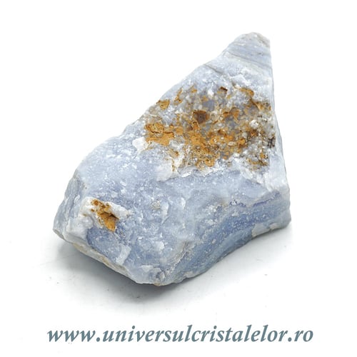 Agat albastru dantela mineral unicat m12