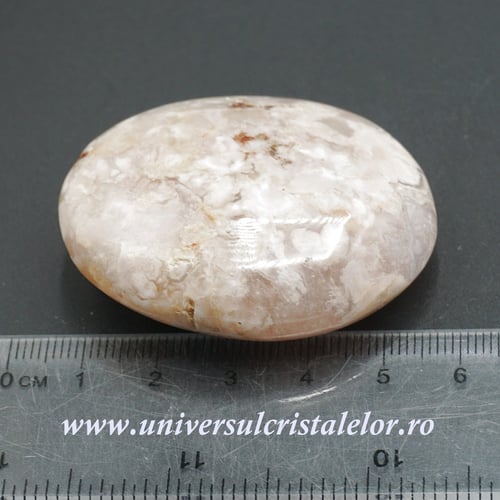 Agat floare polisat unicat m07