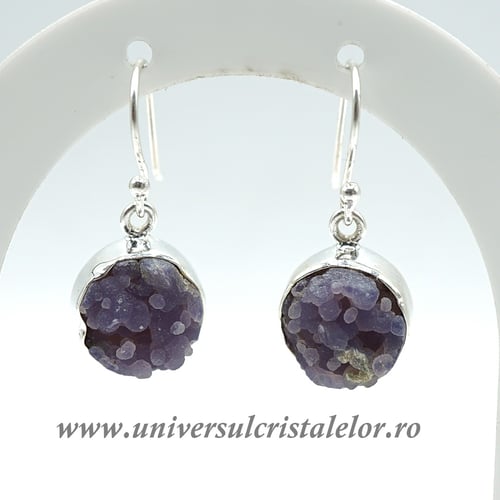 Cercei agat strugure