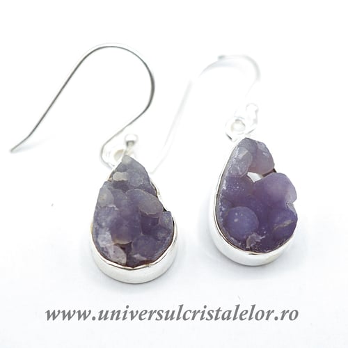 Cercei agat strugure