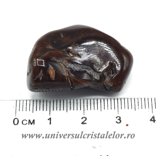 Agat de foc piatra rulata unicat m04