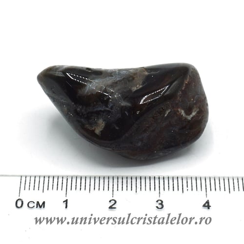 Agat de foc piatra rulata unicat m22