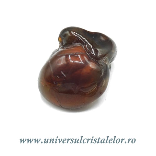 Agat de foc piatra rulata unicat m01
