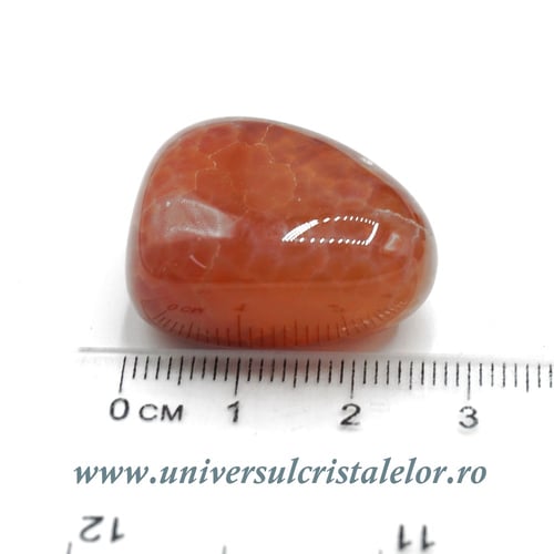 Agat de foc piatra rulata