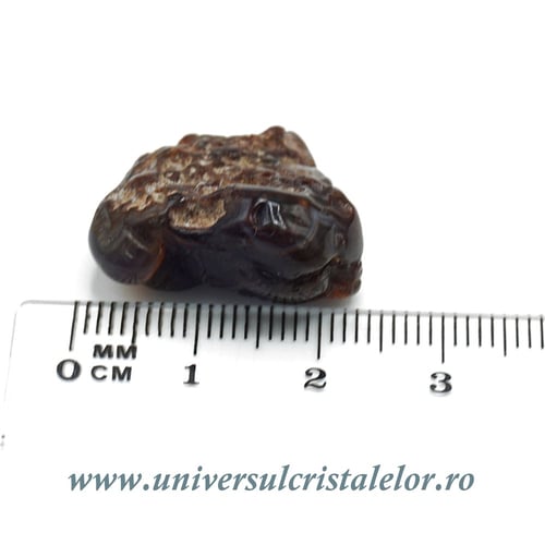 Agat de foc piatra rulata unicat m05
