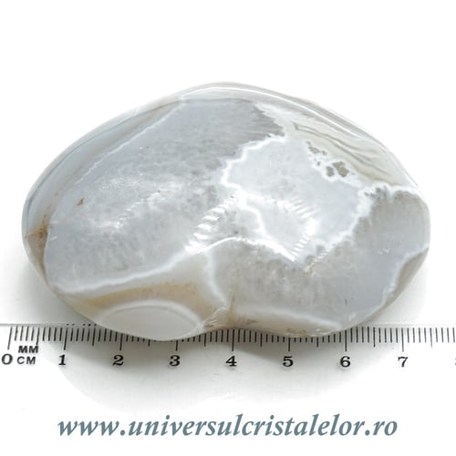 Inima agat natural unicat m06