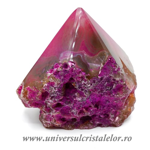 Agat roz varf cu baza