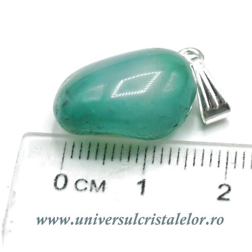 Pandantiv agat verde 