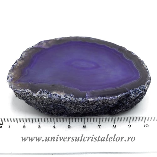 Felie agat mov unicat m01