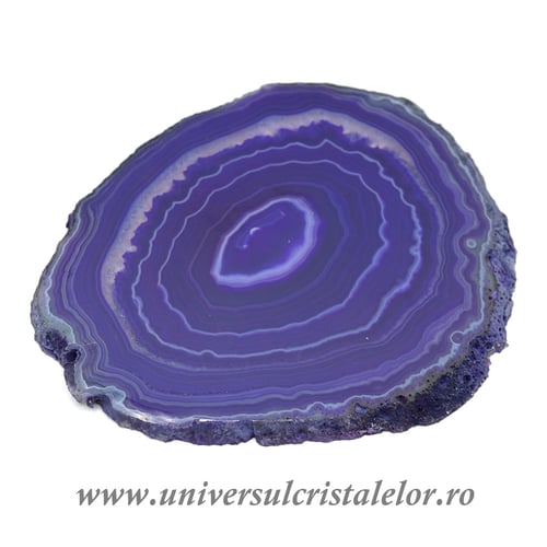 Felie subtire agat mov unicat m07