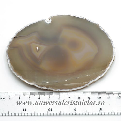 Felie subtire agat natural unicat m02
