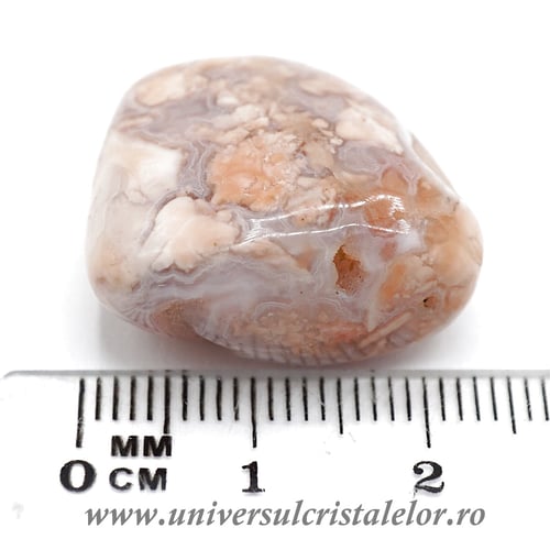 Agat Vata de Zahar piatra rulata m1