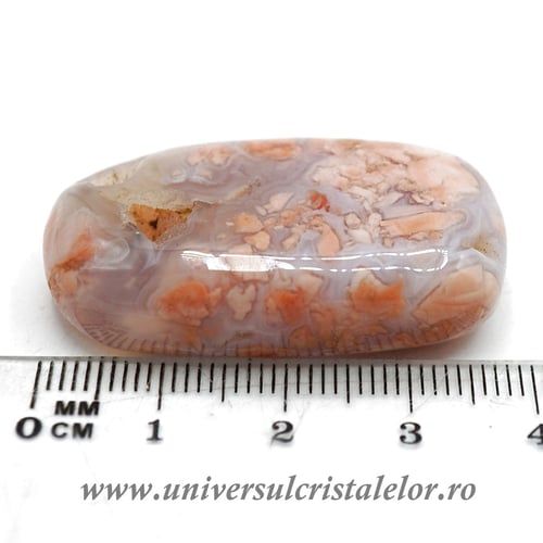 Agat Vata de Zahar piatra rulata m1