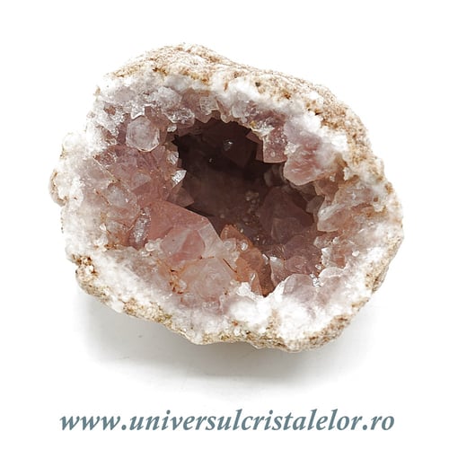 Geoda ametist roz mineral unicat m13