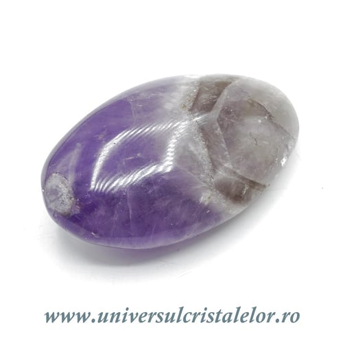 Ametist chevron polisat unicat m04