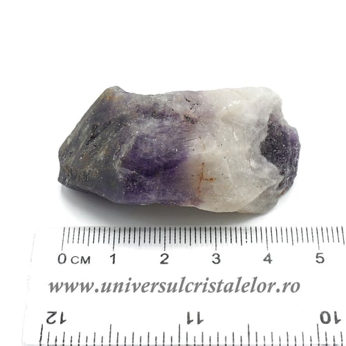 Ametist chevron piatra bruta