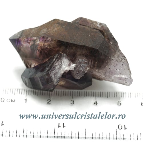 Ametist Brandberg mineral unicat m05