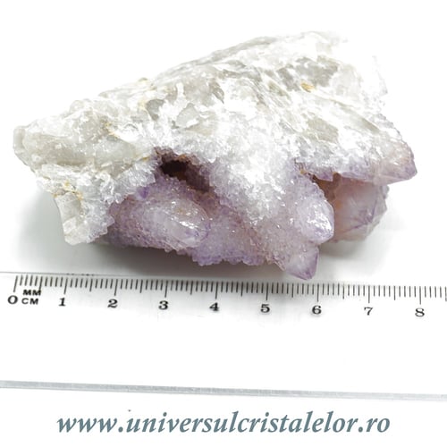Ametist cactus ( cuart spirit ) mineral unicat m28
