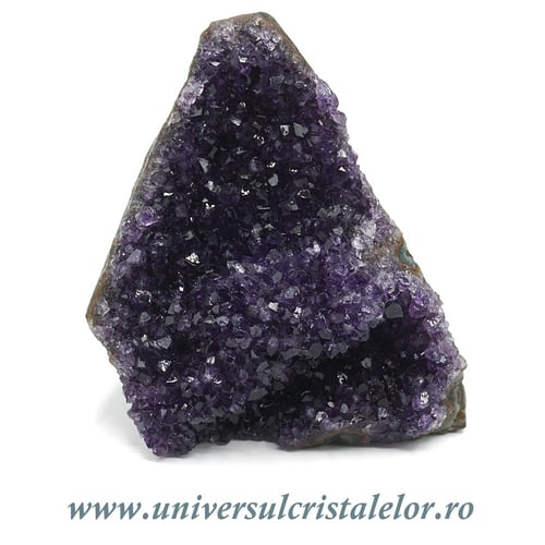 Ametist cu baza mineral unicat m04