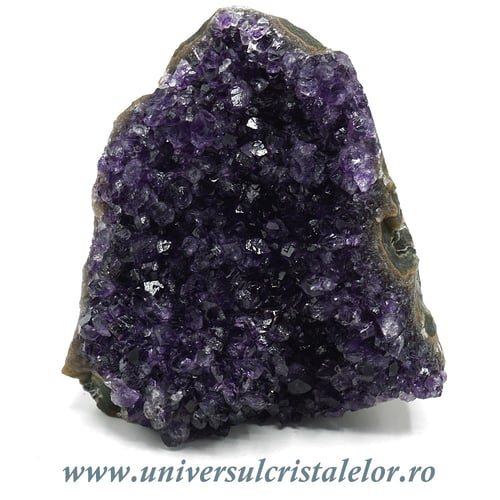 Ametist cu baza mineral unicat m20