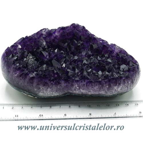 Inima ametist unicat m08