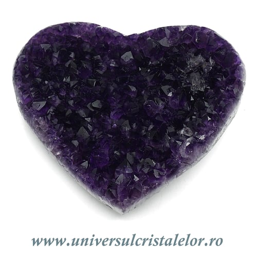 Inima ametist unicat m08