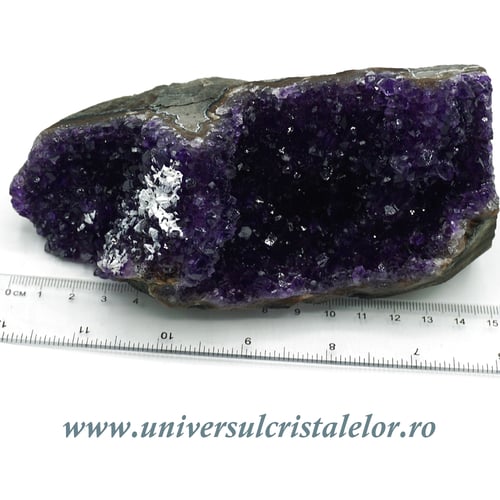 Ametist cu baza mineral unicat m42