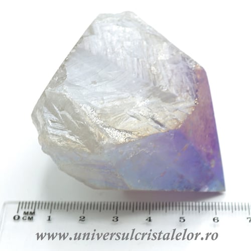 Ametist angel aura varf cu baza unicat m08