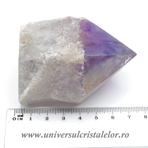 Ametist angel aura varf cu baza unicat m11