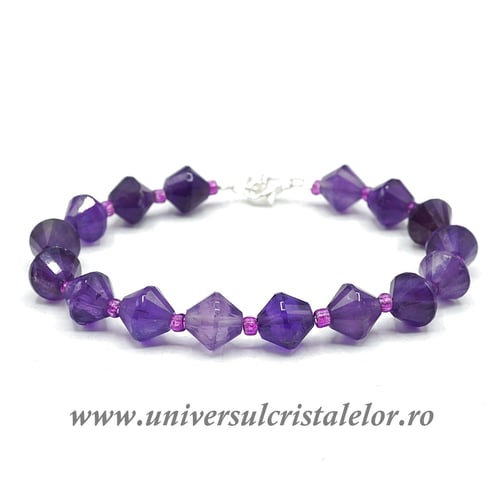 Bratara ametist 8,7 mm