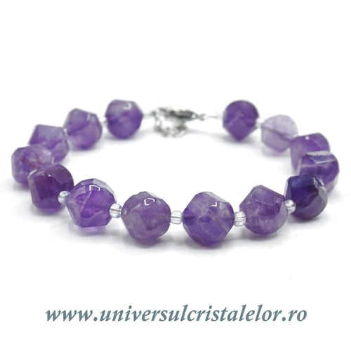 Bratara ametist