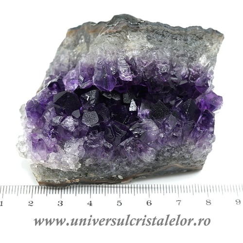 Ametist cluster Uruguay mineral unicat m07