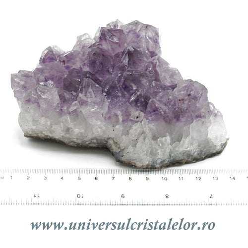 Ametist cluster Brazilia mineral unicat m14