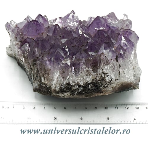 Ametist cluster Brazilia mineral unicat m15