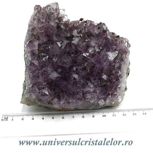 Ametist cluster Brazilia mineral unicat m12