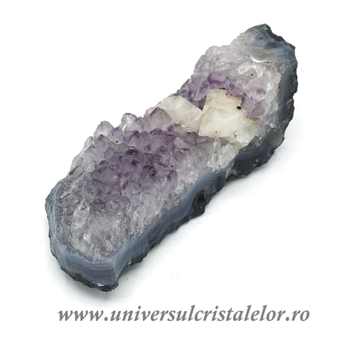 Ametist cu calcit mineral unicat m10