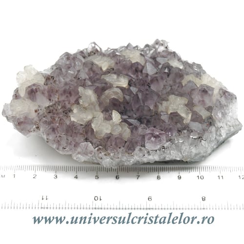Ametist cu calcit mineral unicat m09