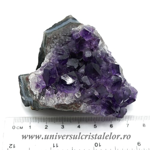 Ametist cluster Uruguay mineral unicat m22