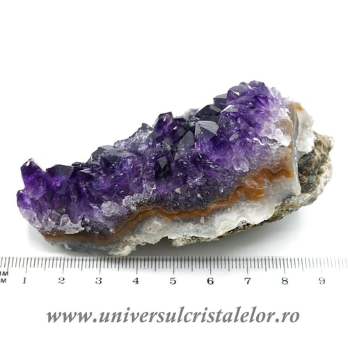 Ametist cluster Uruguay mineral unicat m21