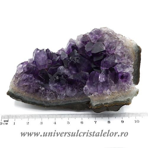 Ametist cluster Uruguay mineral unicat m10