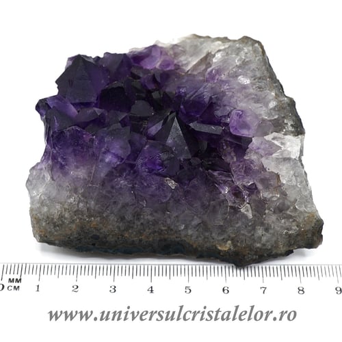 Ametist cluster Uruguay mineral unicat m03