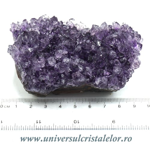 Ametist cluster Uruguay mineral unicat m23