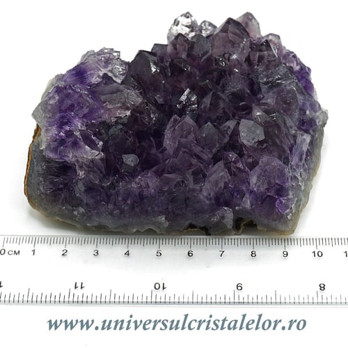 Ametist cluster Uruguay mineral unicat m12