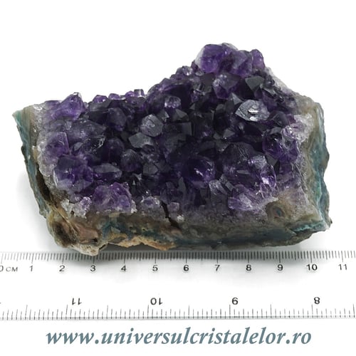 Ametist cluster Uruguay mineral unicat m02