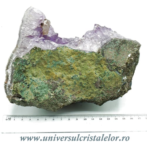 Ametist ( fragment din geoda ) mineral unicat m16