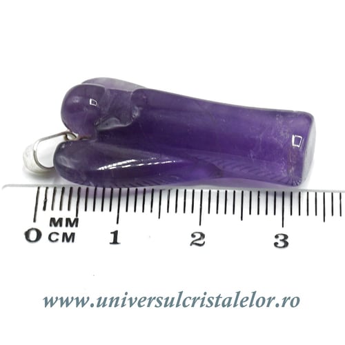 Pandantiv ametist inger