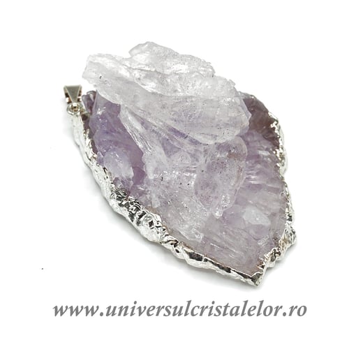 Pandantiv ametist floare